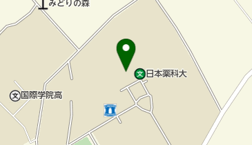 日本薬科大学の地図画像
