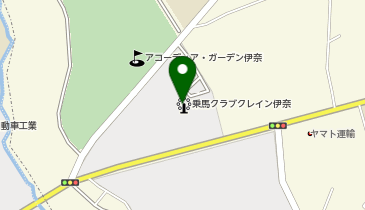 乗馬クラブ・クレイン伊奈の地図画像