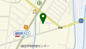 サロン・ド・伊奈の地図画像