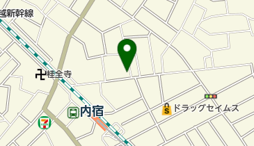 ヘアーサロンあべの地図画像