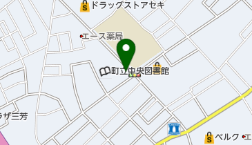 はまだ動物病院の地図画像