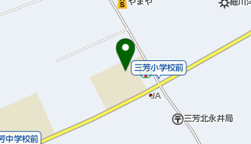 三芳町役場 北永井学童保育室の地図画像