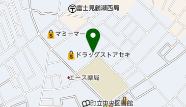 三芳町役場 藤久保児童館の地図画像