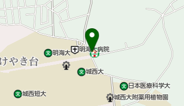明治城西宅配センターの地図画像
