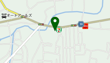 ビューティ潮の地図画像