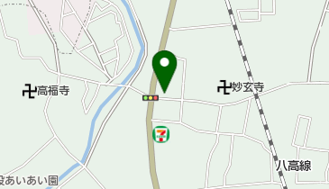 勝田表具店の地図画像