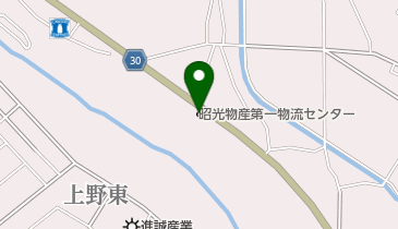 昭光物産株式会社 越生第一物流センターの地図画像