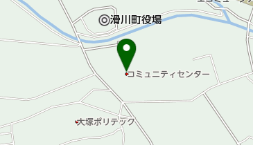 滑川町中央公民館・コミュニティセンターの地図画像