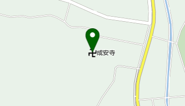 成安寺の地図画像