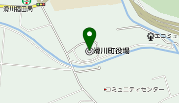 滑川町立図書館の地図画像