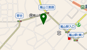 嵐山カメラおおつかの地図画像