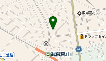 むさし塾の地図画像