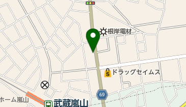 有限会社奥田設計の地図画像