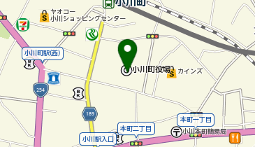 リリックおがわの地図画像