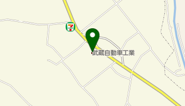 有限会社武蔵自動車工業の地図画像