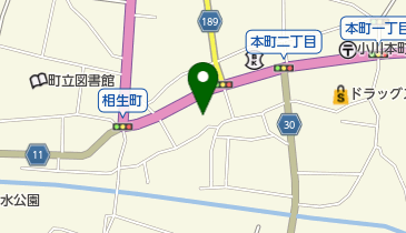 オザワ美容室の地図画像