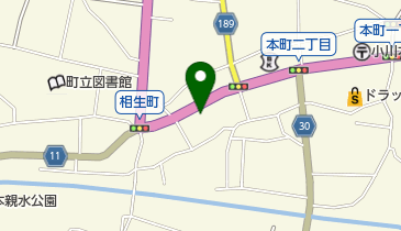 アクア理容 小川店の地図画像