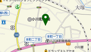 内田レース株式会社の地図画像