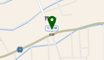 田中店の地図画像