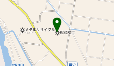 鈴茂器工株式会社の地図画像