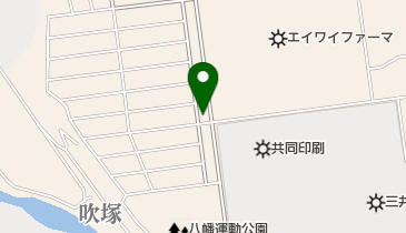 ビューティーサロン八幡の地図画像