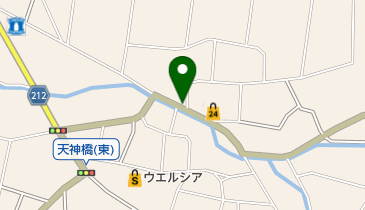 石川理容室の地図画像