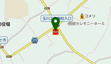 有限会社角丸石油玉川SSの地図画像