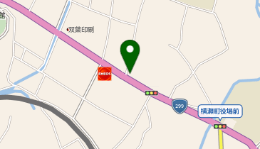 しまだ美容室の地図画像