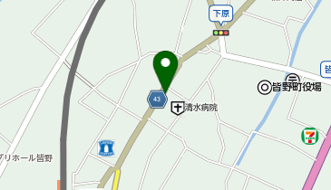 ミナノモータースの地図画像