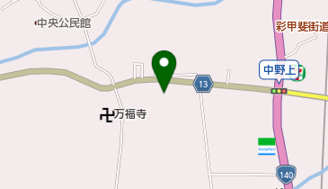 ポエム美容室の地図画像