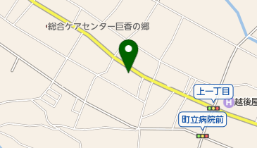 ひきま理容店の地図画像