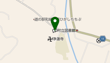 東秩父村役場 コミュニティセンターの地図画像