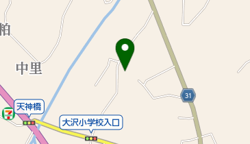 美里キリスト集会の地図画像