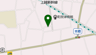 上里町 七本木公民館の地図画像