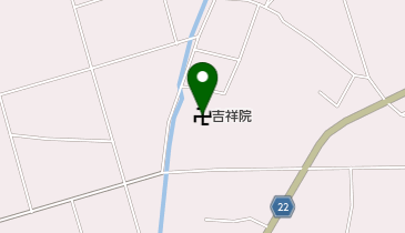 吉祥院の地図画像
