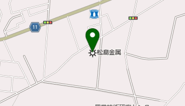 松島金属株式会社の地図画像