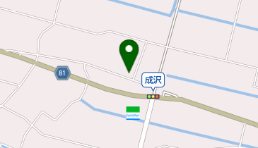 ヘアーサロンサカタの地図画像