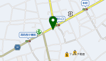 寄居花園液化石油ガス保安事業協同組合の地図画像