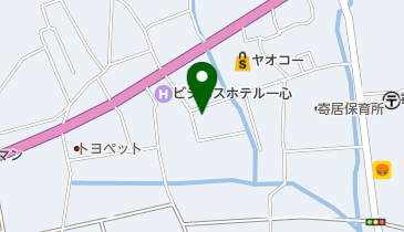 山口クリーニング店の地図画像