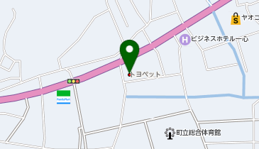 埼玉トヨペット株式会社寄居支店の地図画像