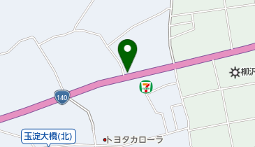 サラダ館寄居店の地図画像