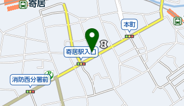 大橋理容室の地図画像