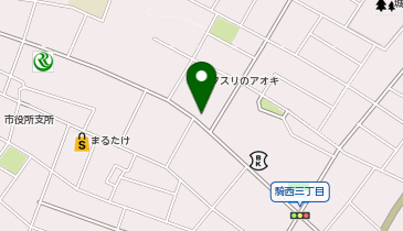 吉田時計店の地図画像