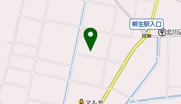 うなぎ丸一の地図画像
