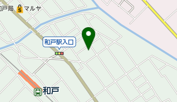 向陽学院和戸教室の地図画像