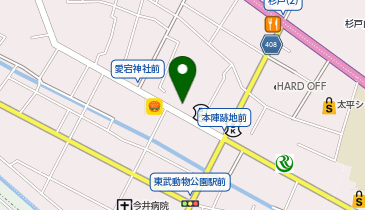 埼玉土建一般労働組合宮代支部の地図画像