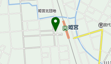 東屋酒店姫宮店の地図画像