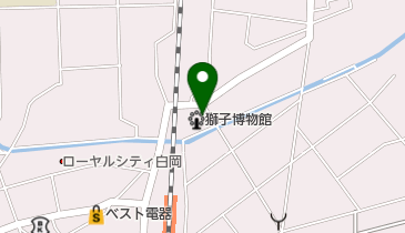 やなぎ美容院の地図画像