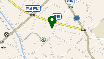 塚屋荒物店の地図画像