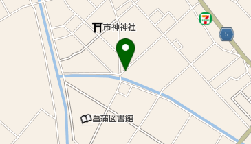 飯山七味唐がらし舗の地図画像